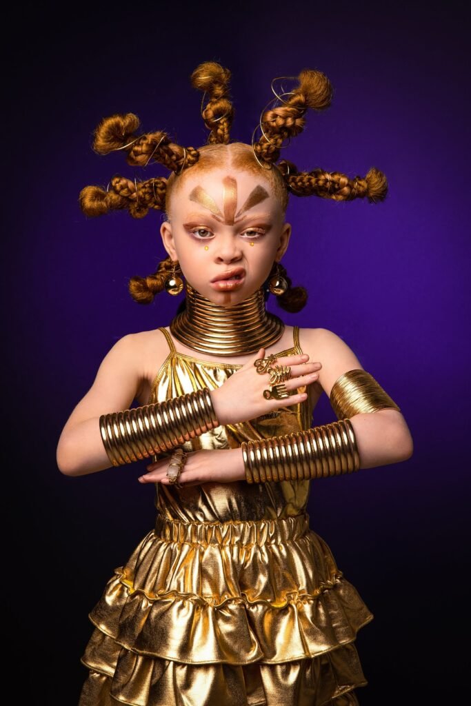 Golden Warrior Princess Print